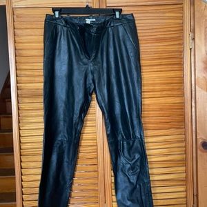 Super soft leather pants